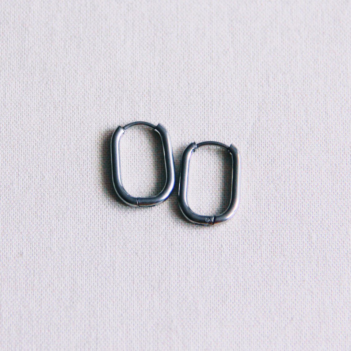 EA561: RVS creool ovaal 16mm "basic" - zilver
