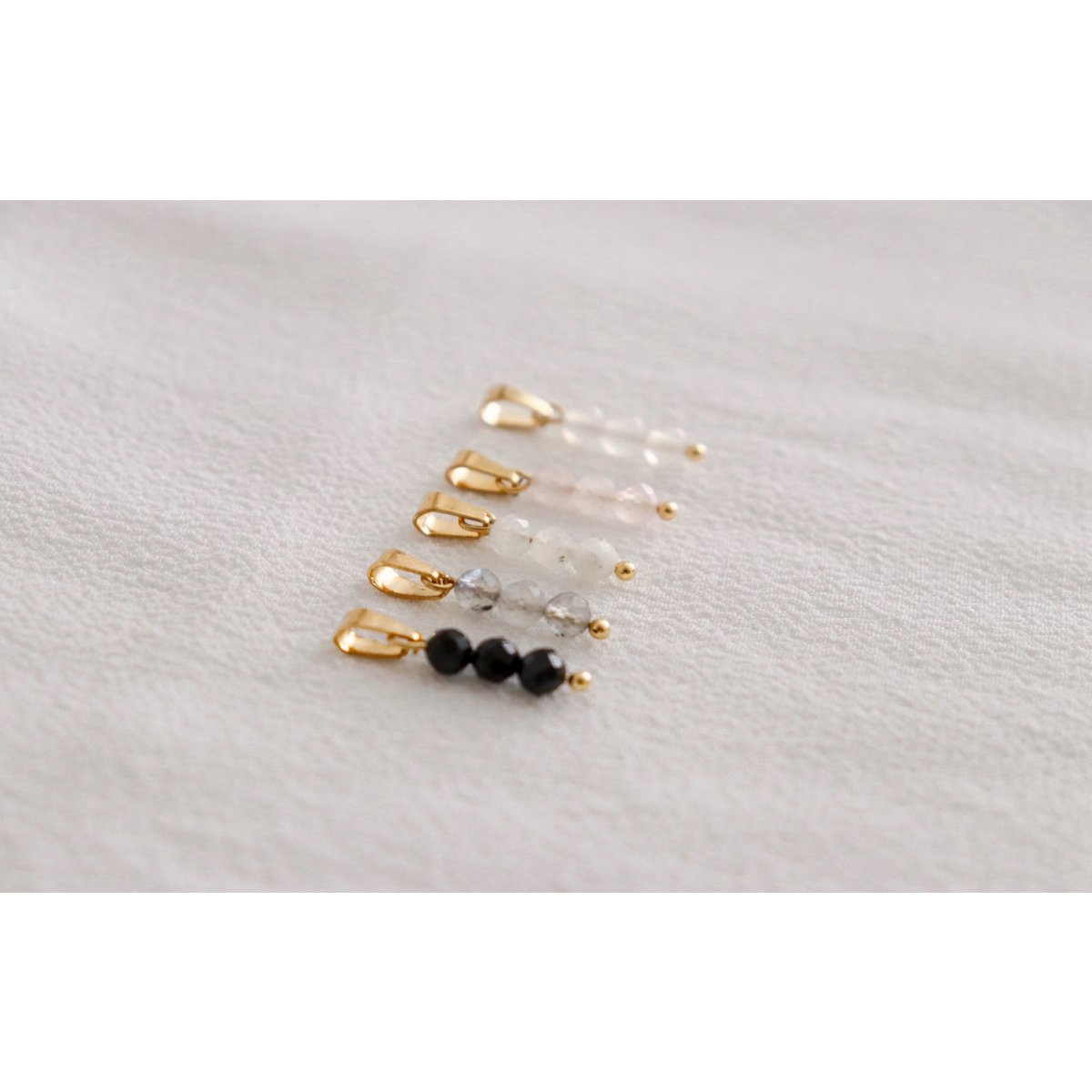 Edelsteen Power Hangers - Goud