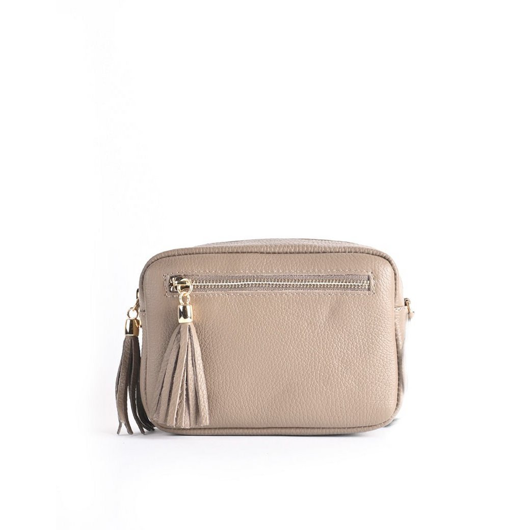 Lederen schoudertas | 900128