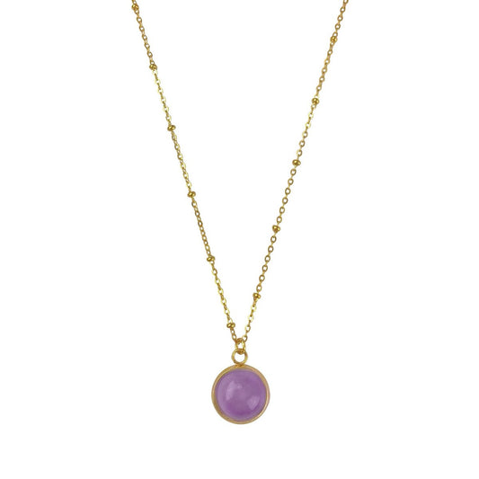 Ketting Amethist Steen - Goud