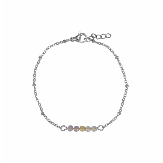 Armbandje Ametrien - Zilver