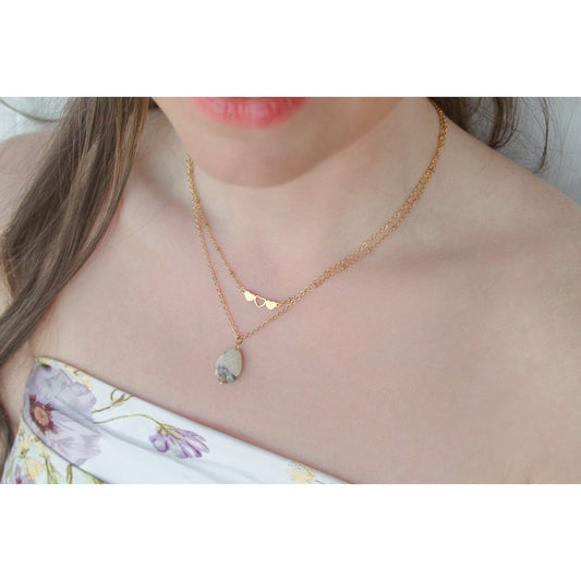 Ketting Hartjes - Goud