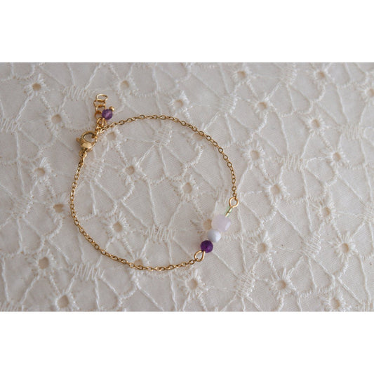 Harmonie Edelstenen Armband - Goud