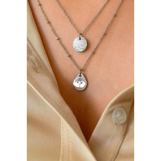 Ketting Love Love Love - Zilver