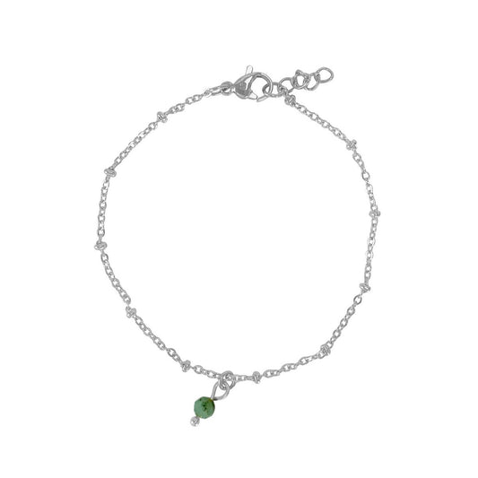 Geboortesteen Armbandjes - Zilver (per maand te bestellen)