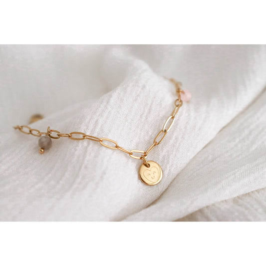 Happy Armbandje - Goud