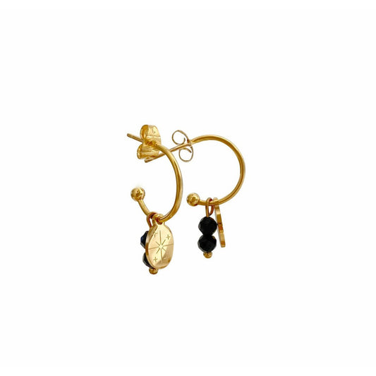Gouden Toermalijn Sparkle Oorringen