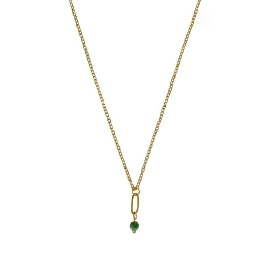 Ketting Smaragd - Goud