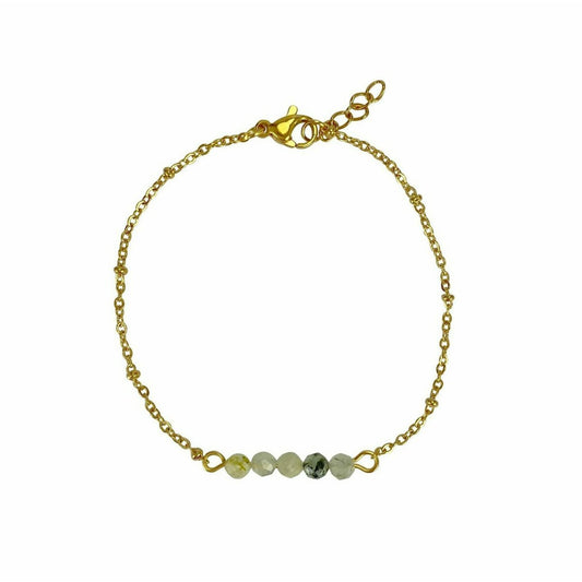 Armbandje Prehniet - Goud