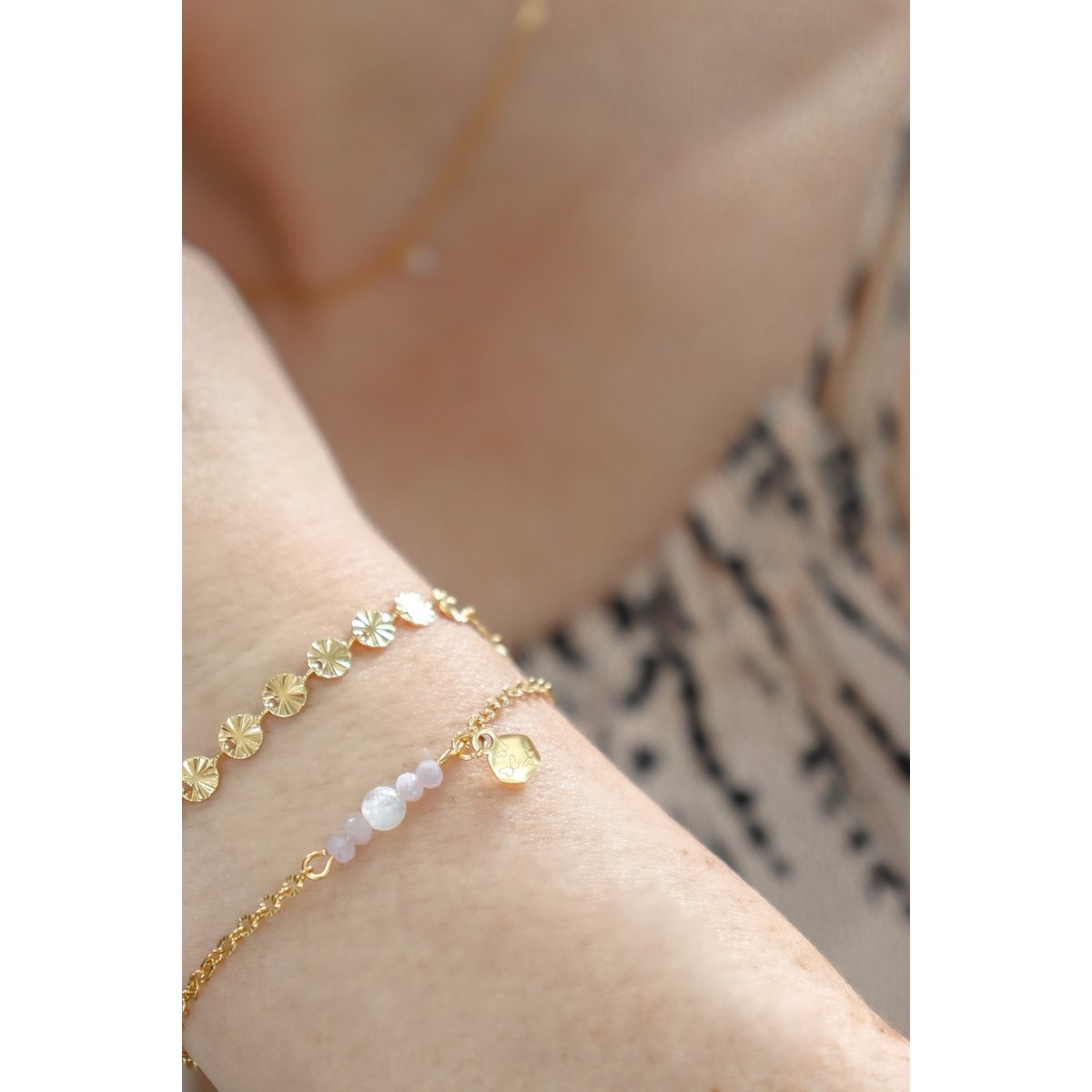 Stainless Steel Musthave Armbandje - Goud