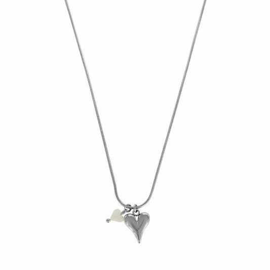 Hartjes Collier - Zilver
