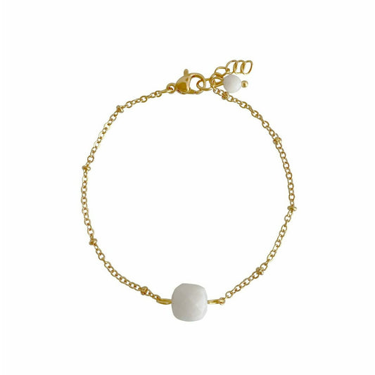 Maansteen Facet Armband - Goud