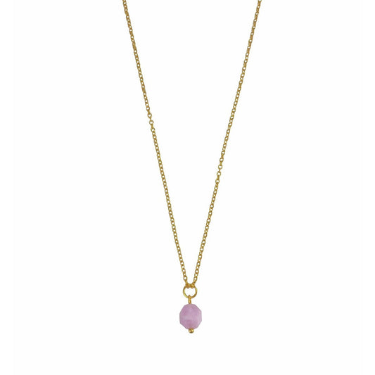 Ketting Chalcedoon - Goud