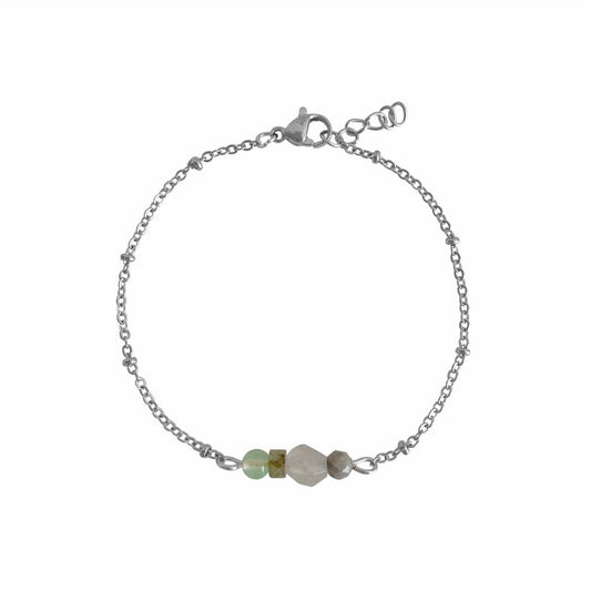 Edelstenen Kracht Armband - Zilver