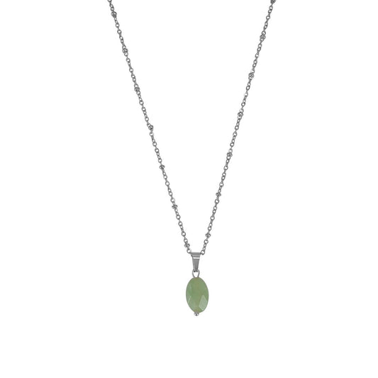Ketting Aventurijn Facet - Zilver
