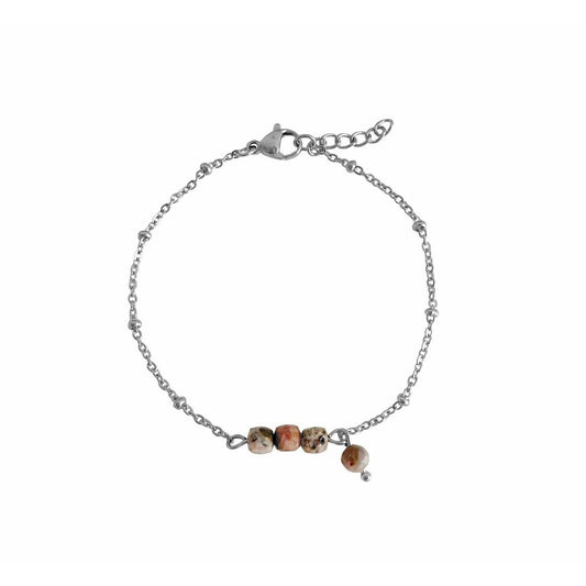 Rhodochrosiet Armbandje - Zilver