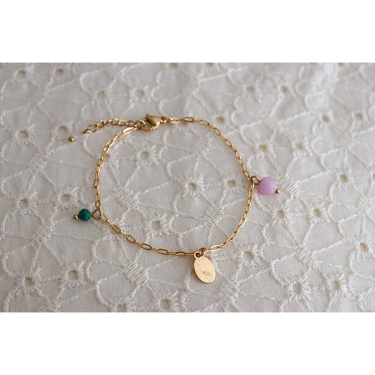 Hart Onder De Riem Armband - Goud