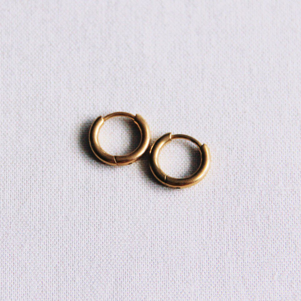 RVS creool 10mm “basic"- goud - EA500