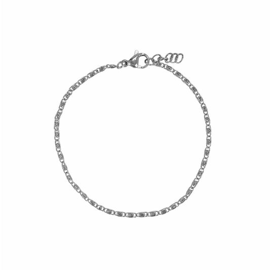Armband Romeinse Schakel - Zilver