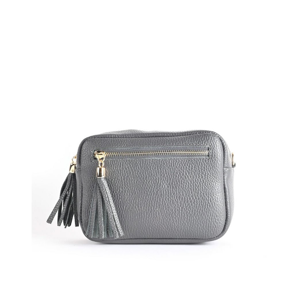 Lederen schoudertas | 900128