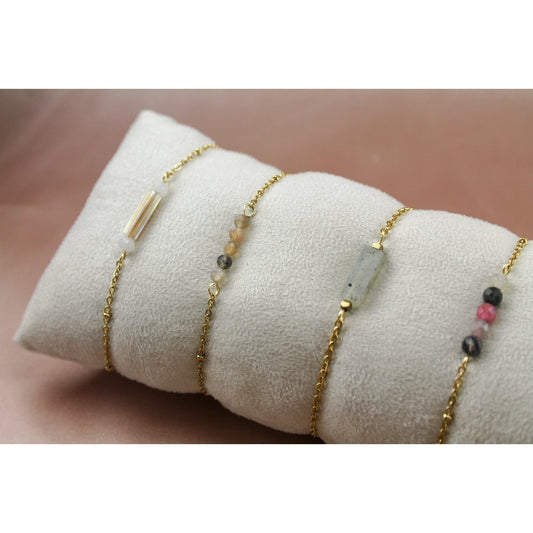 Armband Zonnesteen - Goud