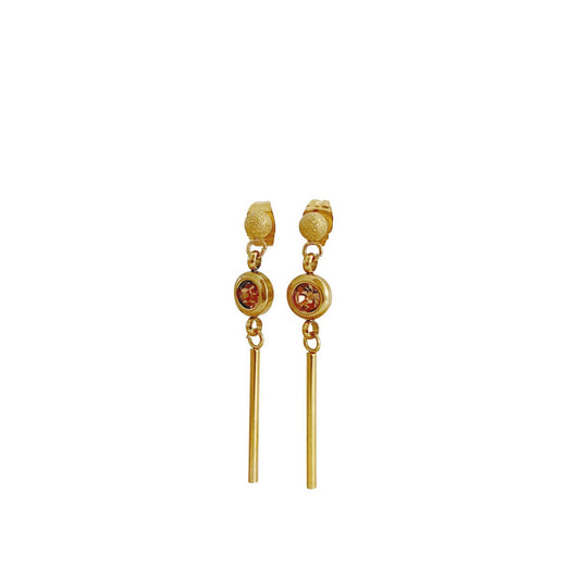 Gouden Oorstekers Diamantje