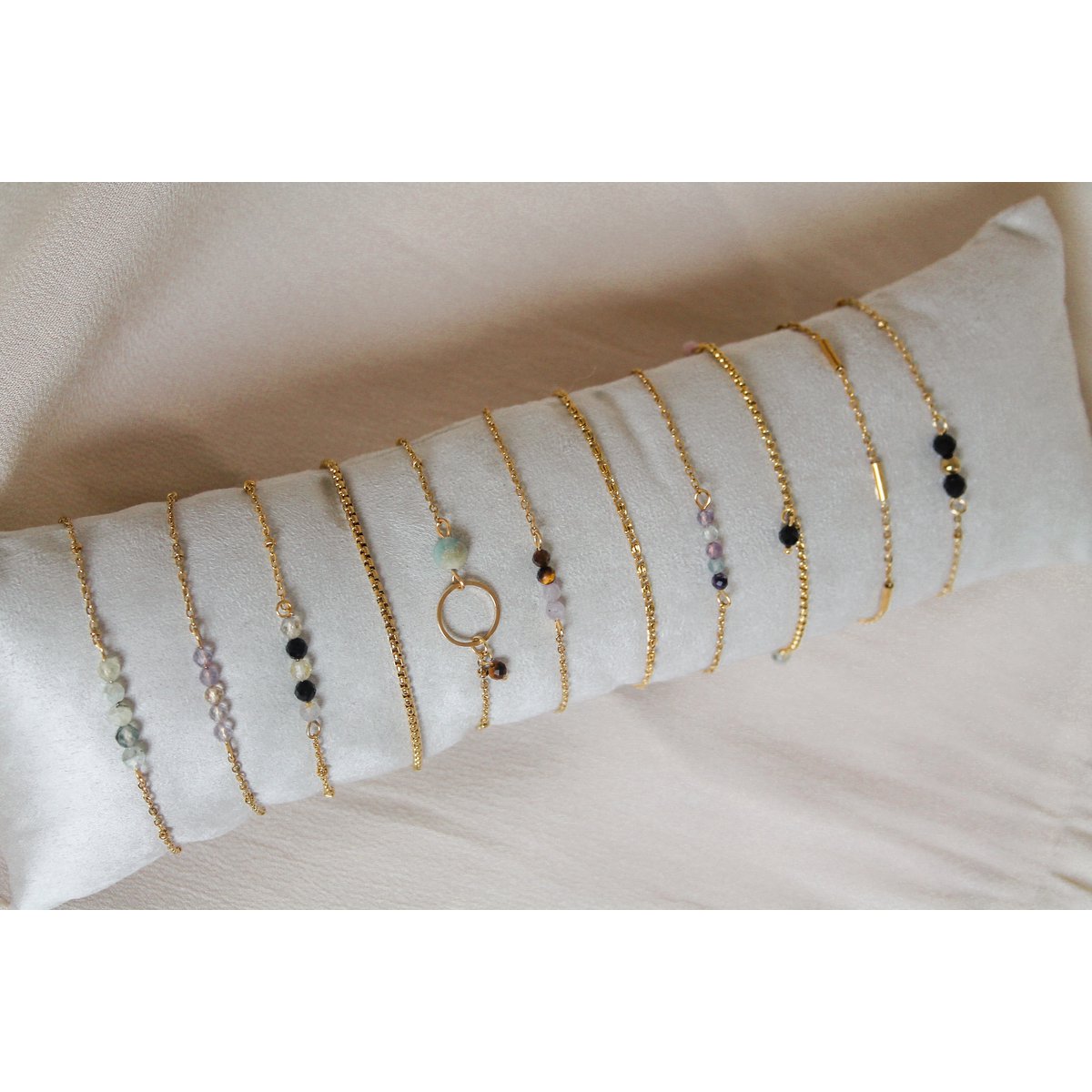 Armbandje Ametrien - Goud