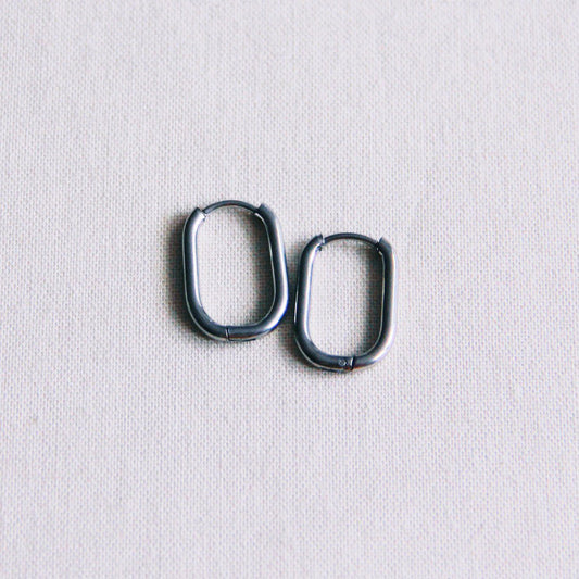 EA561: RVS creool ovaal 16mm "basic" - zilver