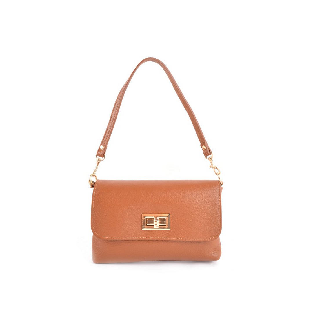 Lederen handtas |552972