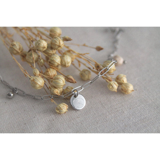 Armband Ohm Bedel & Jade - Zilver