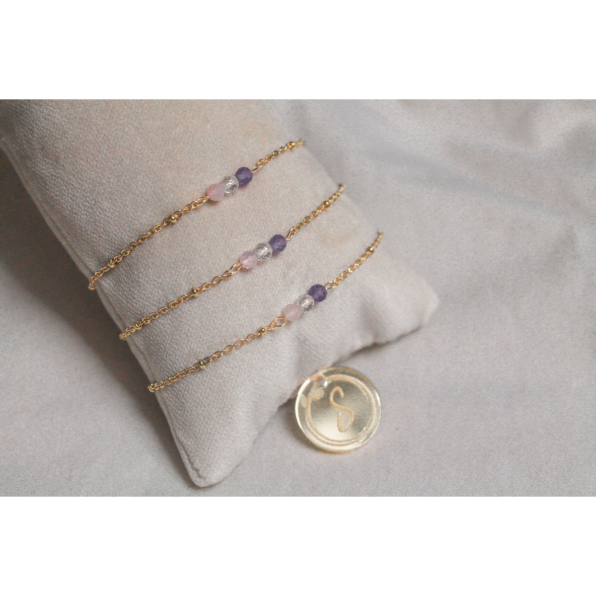 Armband Gouden Driehoek - Goud
