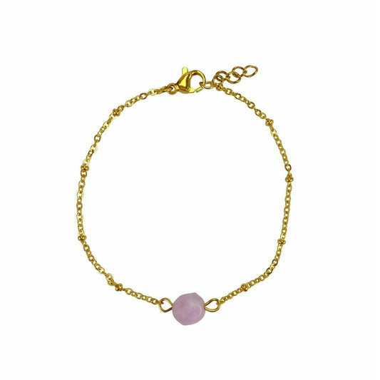 Armband Chalcedoon - Goud