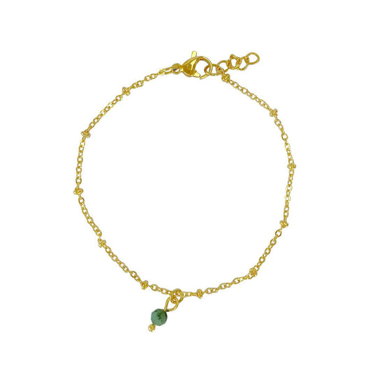 Geboortesteen Armbandjes - Goud (per maand te bestellen)