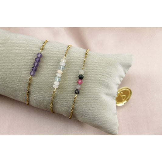 Armband Amethist - Goud