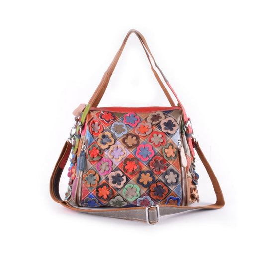Lederen handtas | Multicolor de unique | 552860