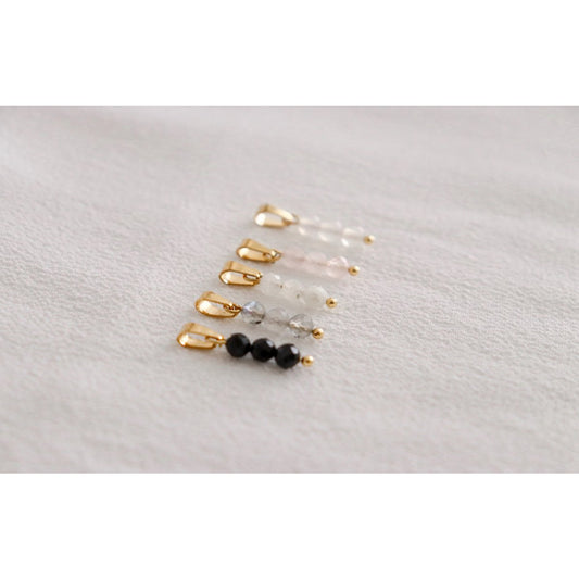 Edelsteen Power Hangers - Zilver