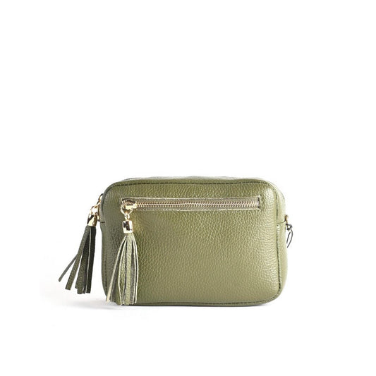 Lederen schoudertas | 900128