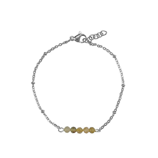 Armband Zonnesteen - Zilver