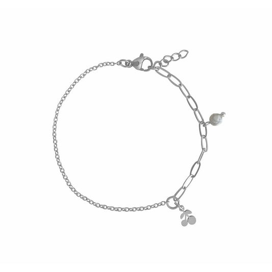 Armbandje Howliet & Kersje - Zilver