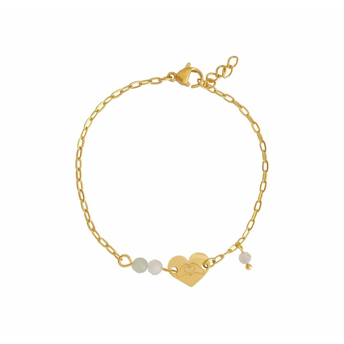 Armbandje Liefde & Support - Goud