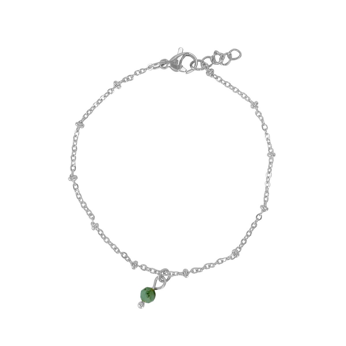 Geboortesteen Armbandjes - Zilver (per maand te bestellen)