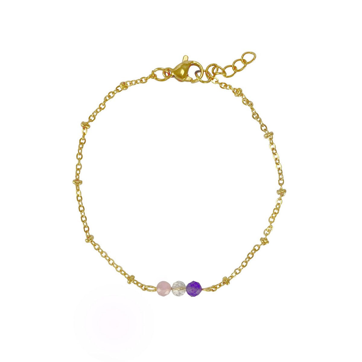 Armband Gouden Driehoek - Goud