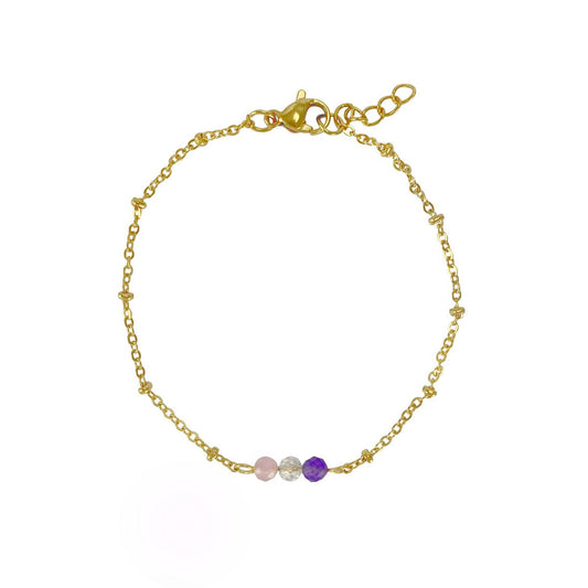 Armband Gouden Driehoek - Goud