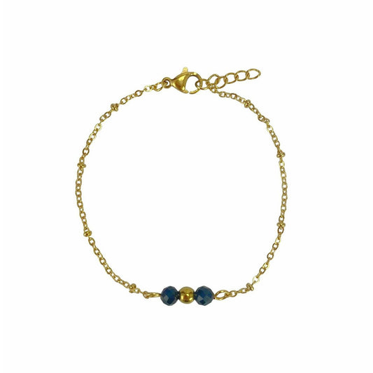 Armband Goud Obsidiaan - Goud