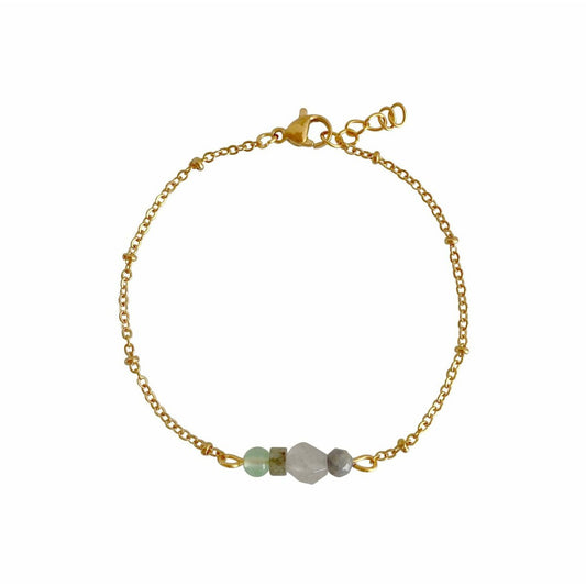 Edelstenen Kracht Armband - Goud