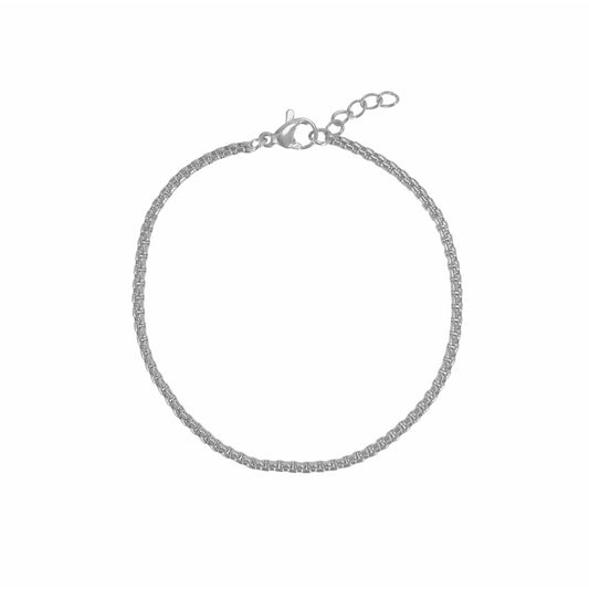 Armband Venetiaanse Schakel - Zilver