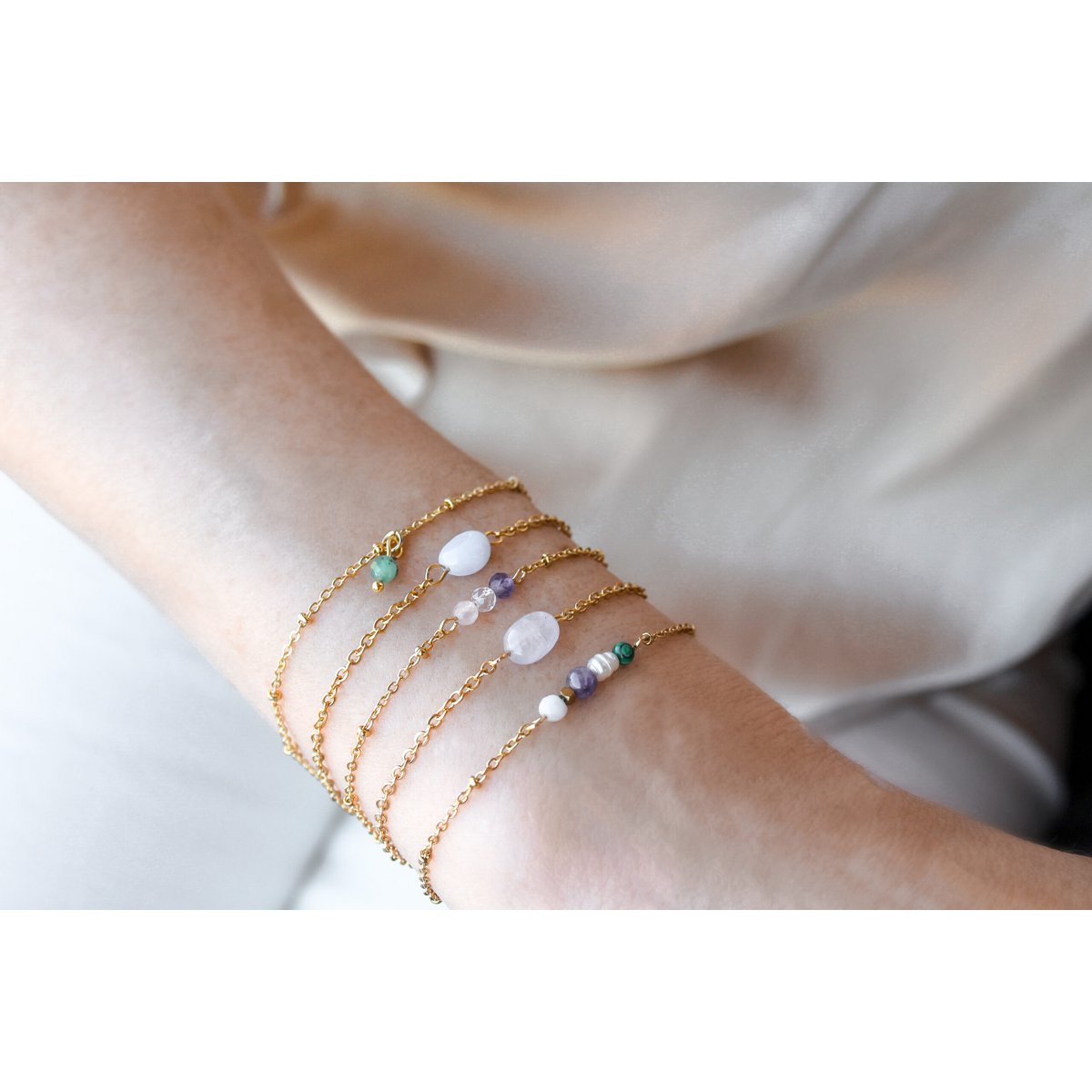 Armband Gouden Driehoek - Goud