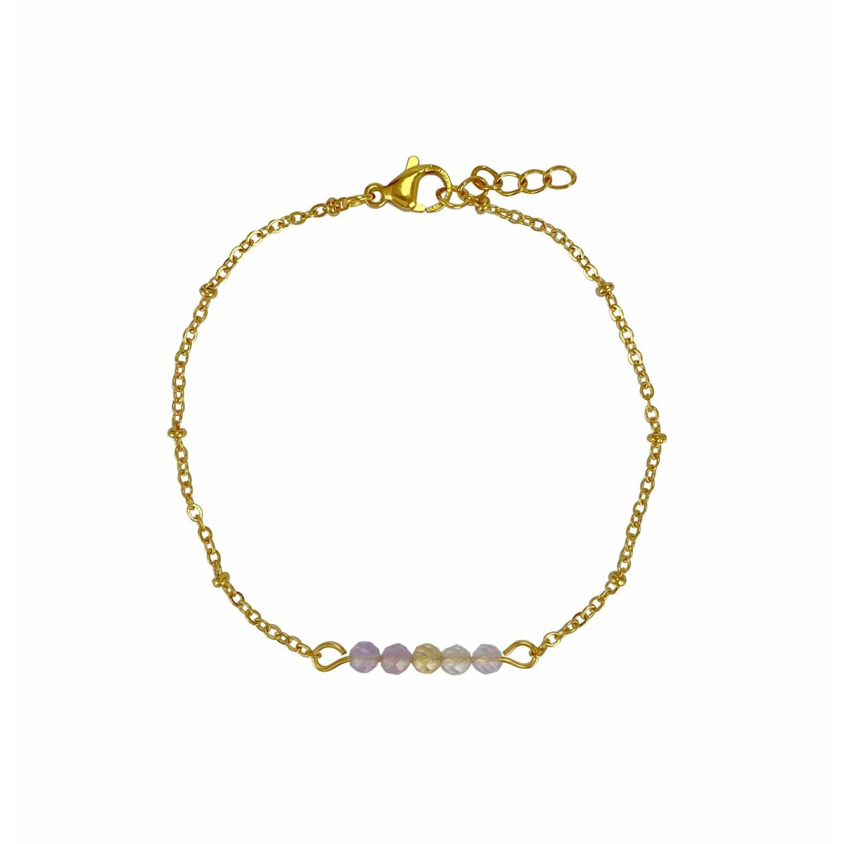 Armbandje Ametrien - Goud