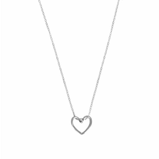 Hart Ketting - Zilver