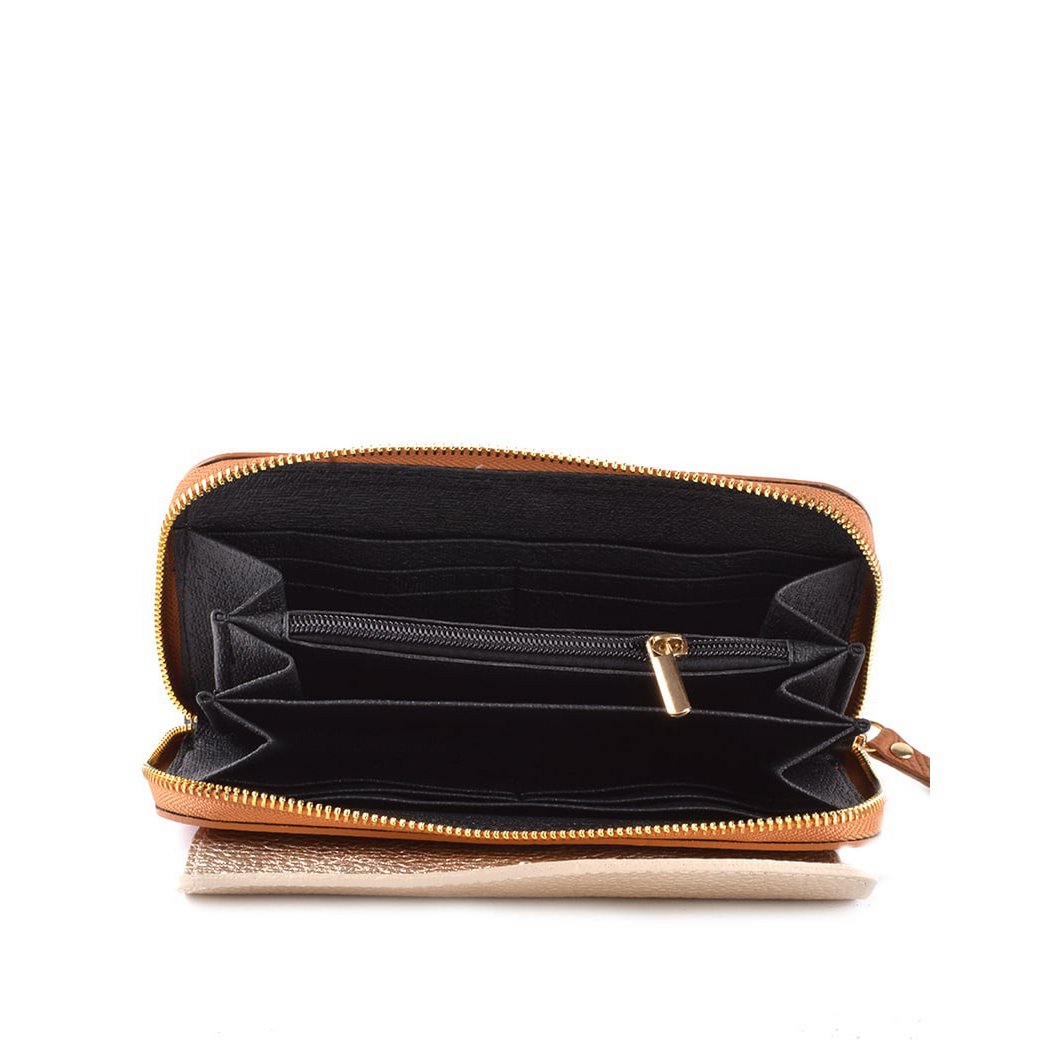 Lederen portemonnee | 5590692